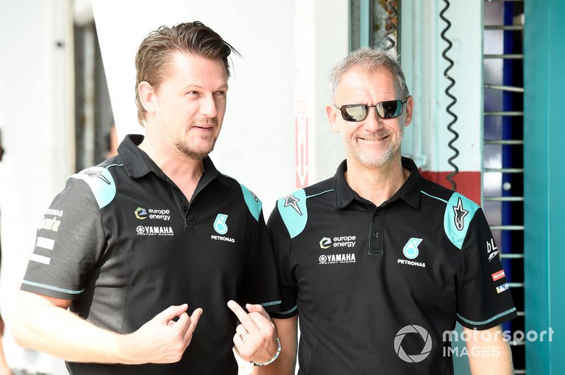 Johan Stigefelt junto a Wilco Zeelenberg