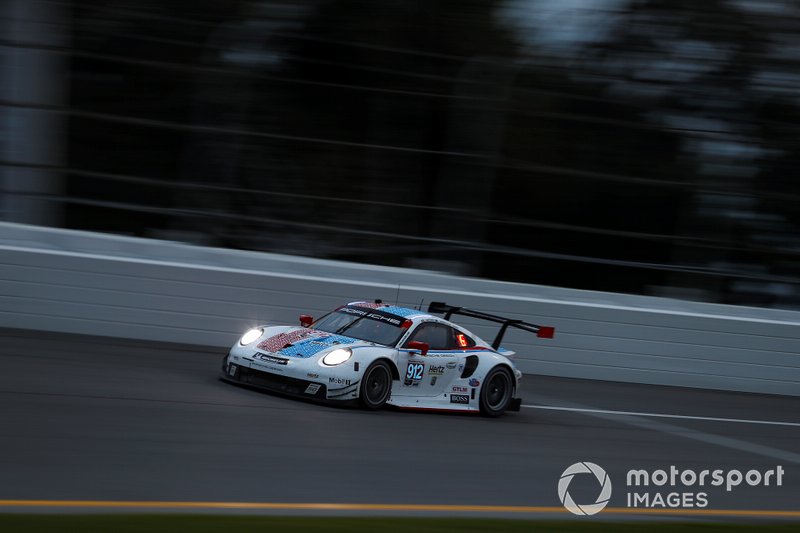 #912 Porsche GT Team Porsche 911 RSR, GTLM: Mathieu Jaminet, Earl Bamber, Laurens Vanthoor