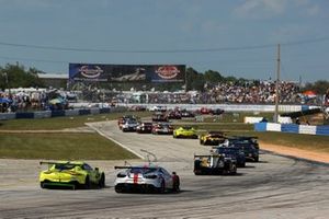 Le départ des 1000 Miles de Sebring