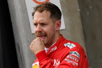 3. Sebastian Vettel, Ferrari, Parc Ferme