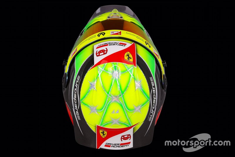 Capacete de Mick Schumacher, Prema Racing