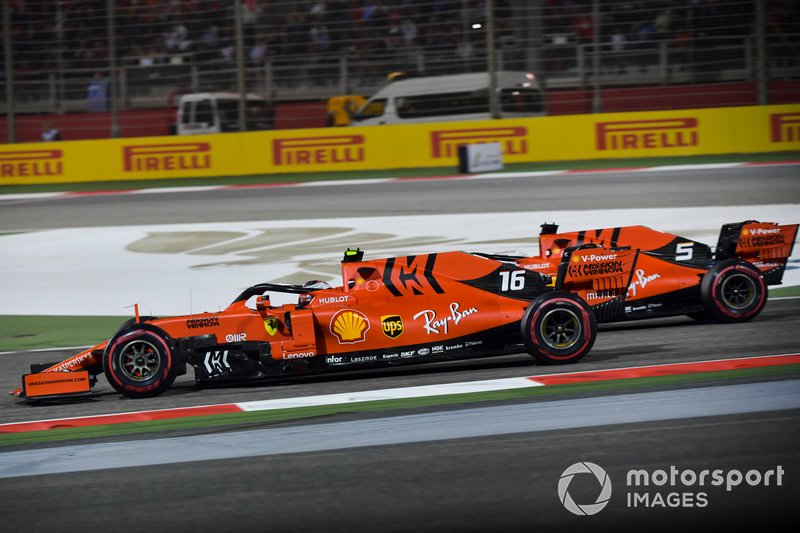 Charles Leclerc, Ferrari SF90, Sebastian Vettel, Ferrari SF90,