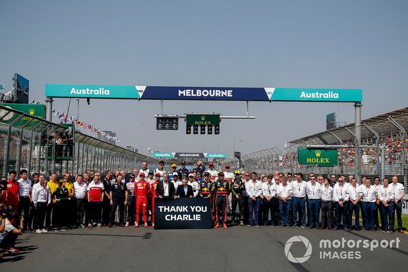 Les pilotes et les membres de la FIA se réunissent pour rendre hommage à Charlie Whiting