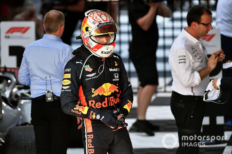 3. Max Verstappen, Red Bull Racing, Parc Ferme