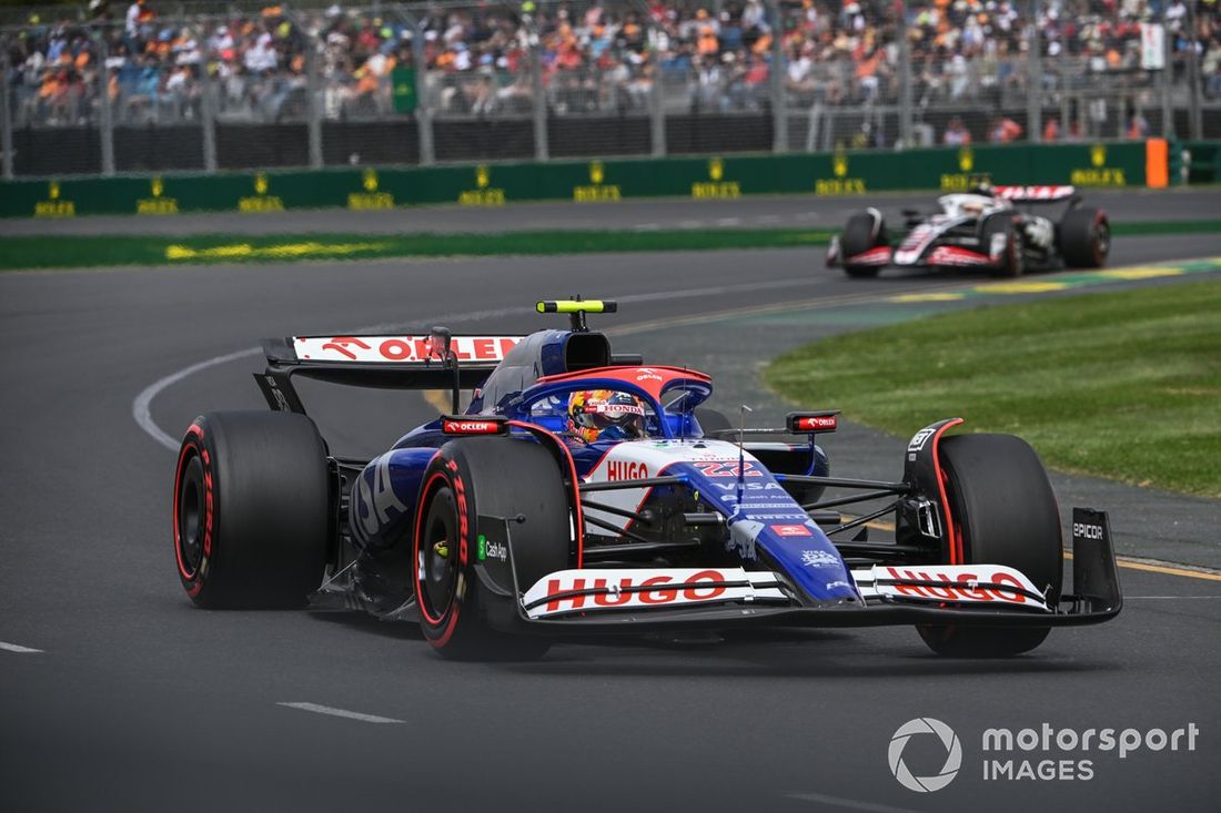 Yuki Tsunoda, RB F1 Team VCARB 01