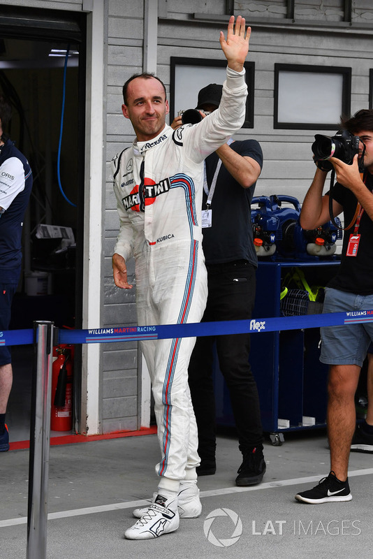 Robert Kubica, Williams waves