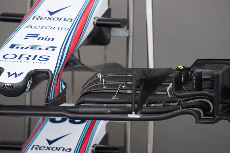Un aileron avant de Williams FW41