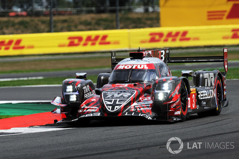 #3 Rebellion Racing Rebellion R-13: Mathias Beche, Gustavo Menezes, Thomas Laurent
