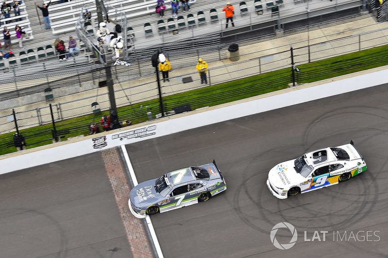 #5: Justin Allgaier vs. Tyler Reddick - 0,092 Sekunden
