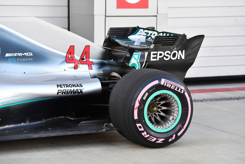 Mercedes-AMG F1 W09 rear