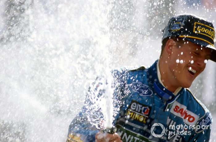 Podio: Michael Schumacher, Benetton