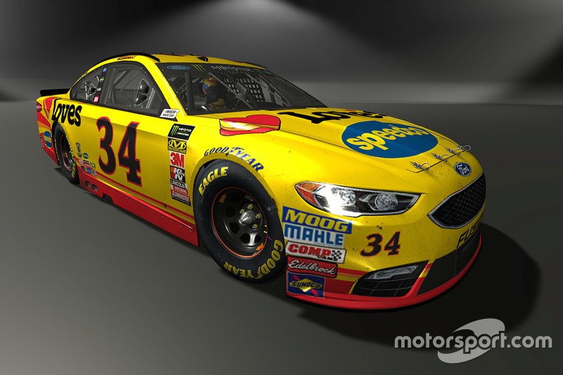 Michael McDowell, Front Row Motorsports, Ford Fusion - NASCAR Heat 3 skin