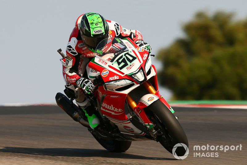 Eugene Laverty, Milwaukee Aprilia