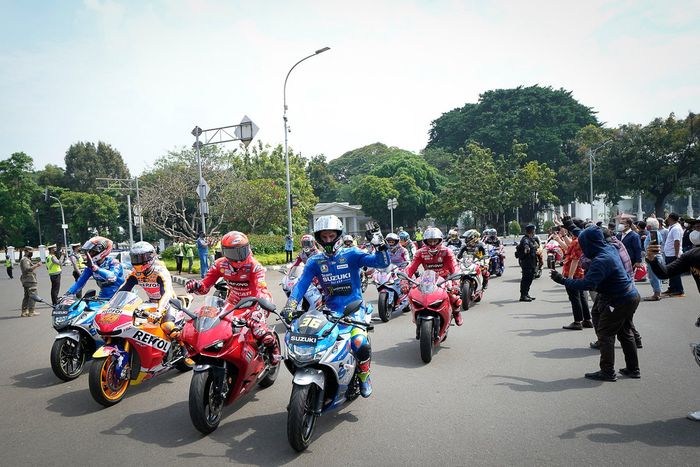 Parada de MotoGP en Jakarta
