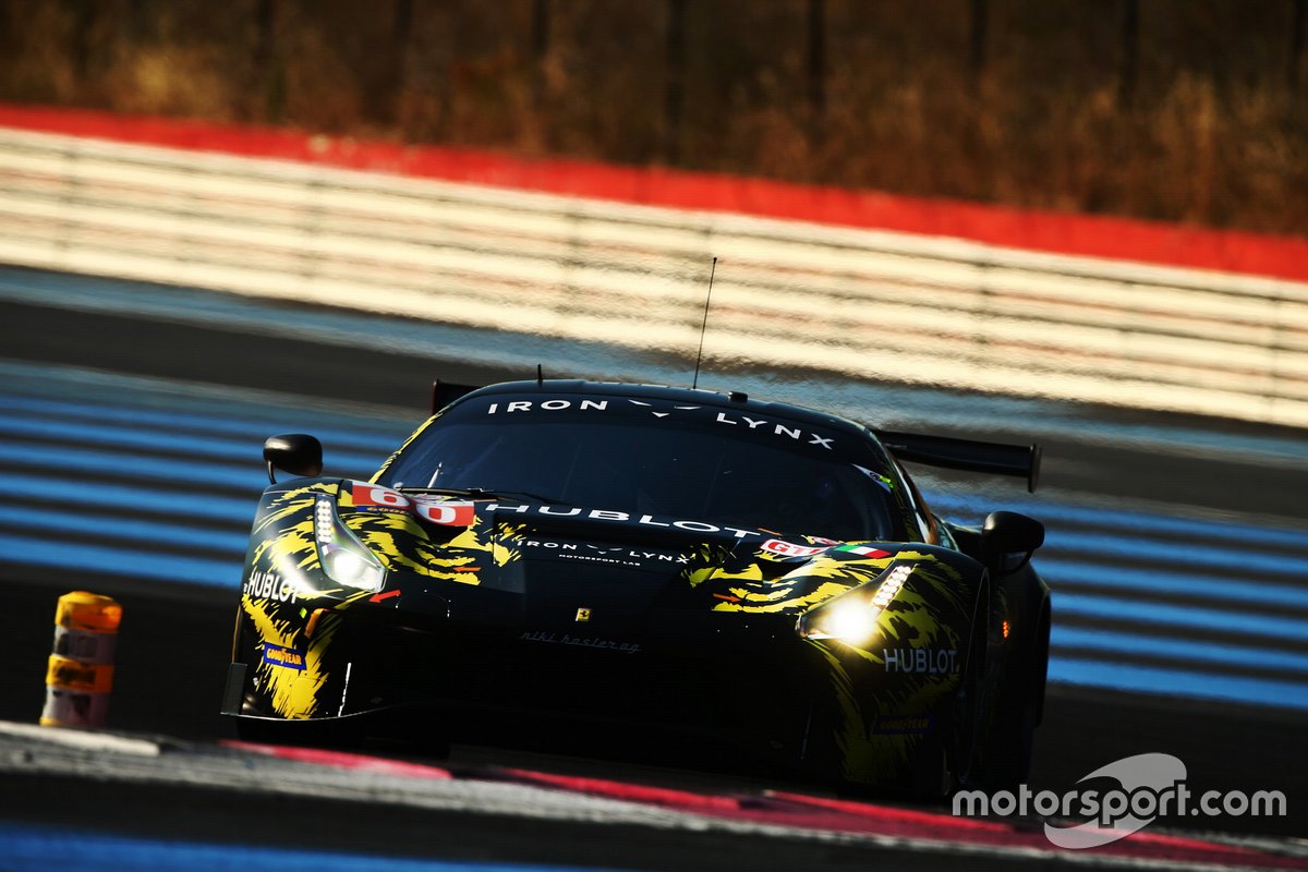 #60 Iron Lynx Ferrari F488 GTE EVO: Claudio Schiavoni, Sergio Pianezzola, Andrea Piccini