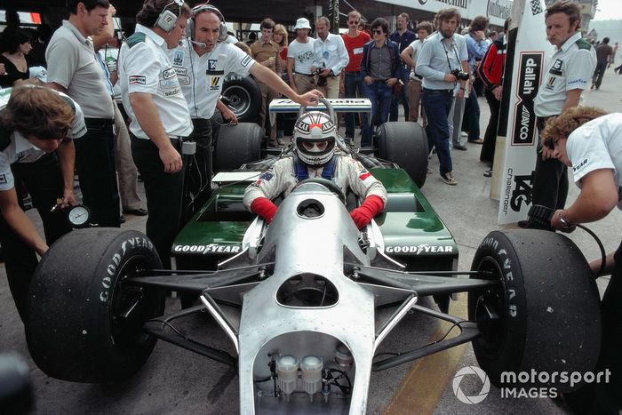 Frank Williams,  Patrick Head, Alan Jones, Williams