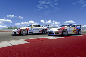 Bertonelli, Fumanelli, Porsche Esports Carrera Cup Italia Prologo 2020