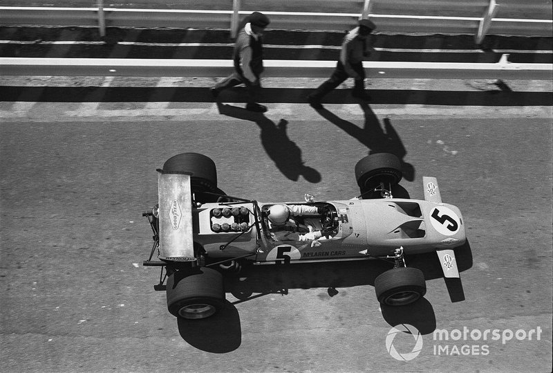 Bruce McLaren, McLaren M14A-Ford, 1970 South Africa GP