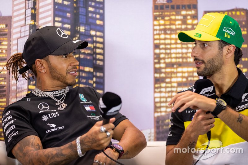 Lewis Hamilton & Daniel Ricciardo