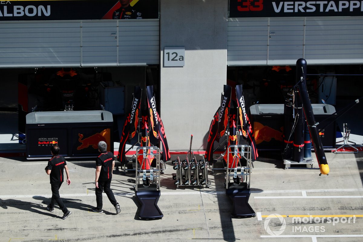 El garaje de Red Bull Honda