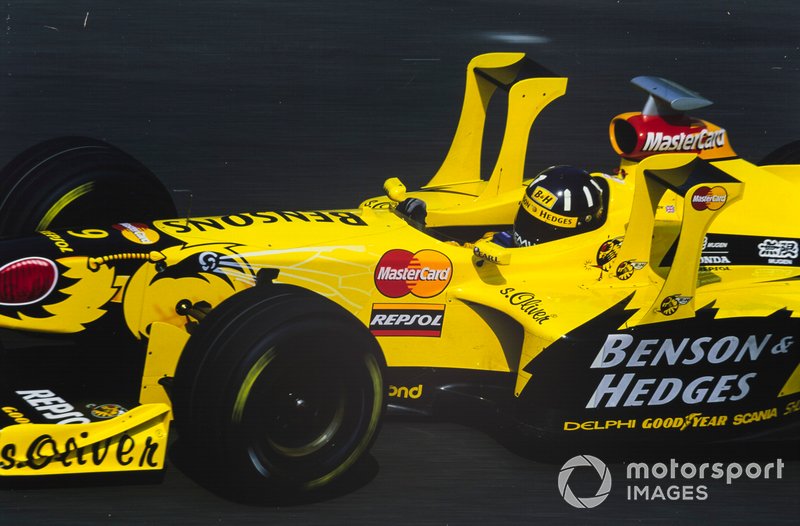 Damon Hill, Jordan 198 Mugen-Honda