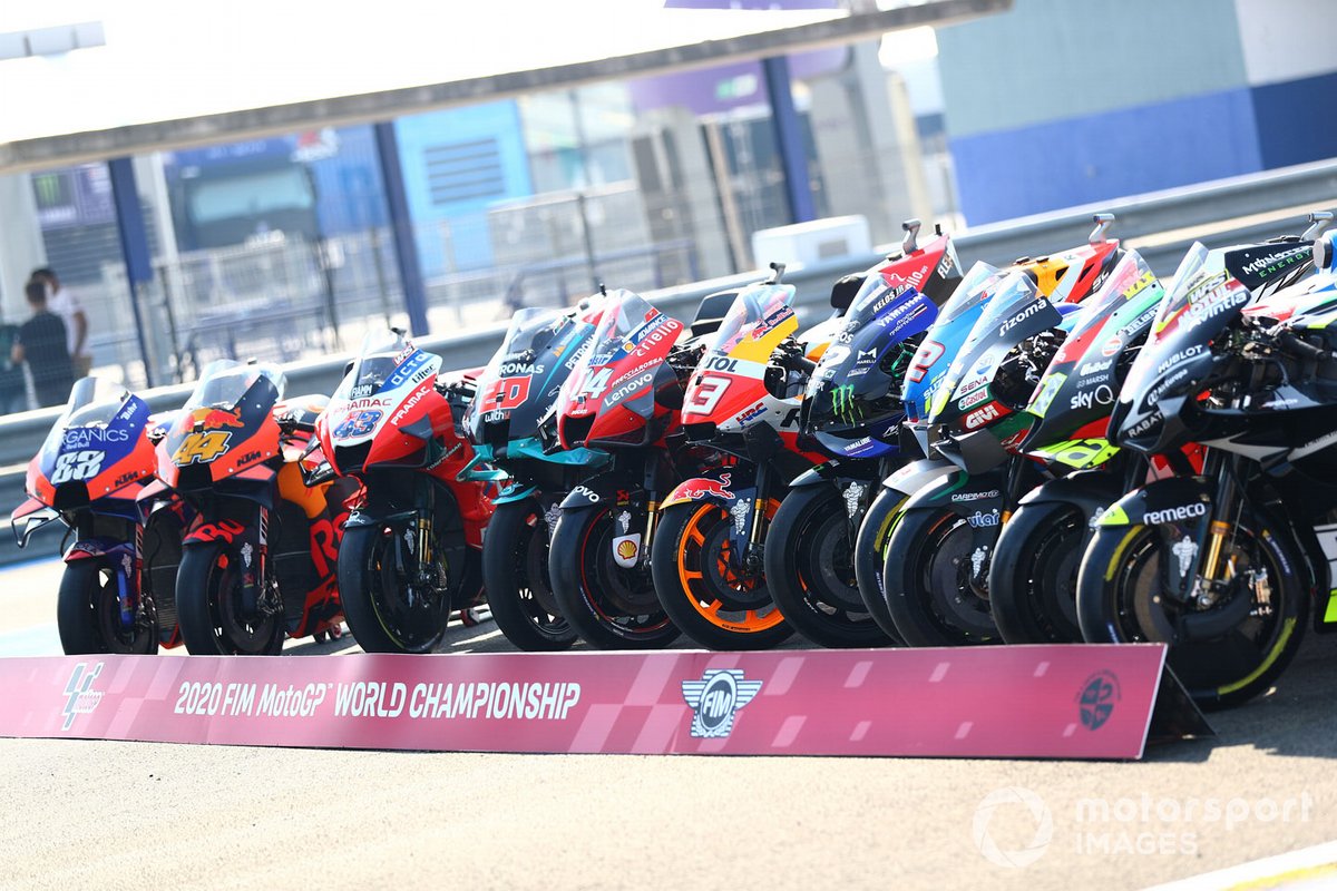 Le moto della MotoGP