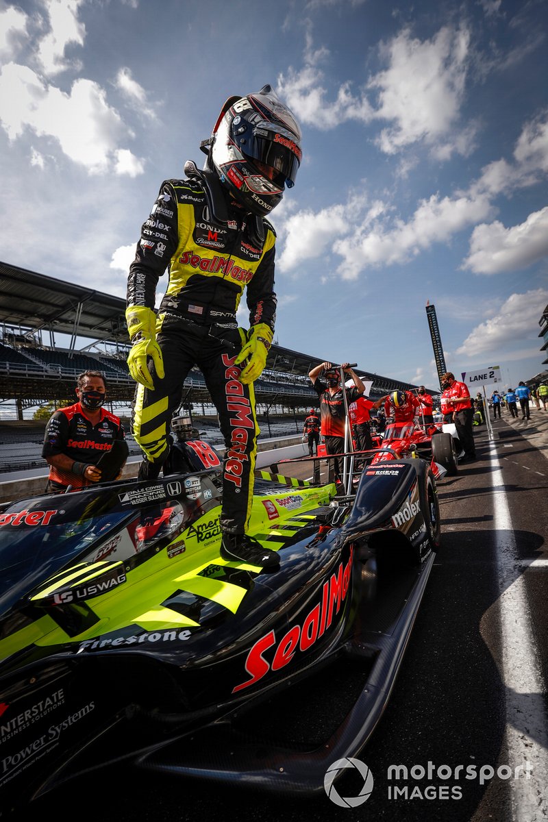 Santino Ferrucci, Dale Coyne Racing with Vasser Sullivan Honda;