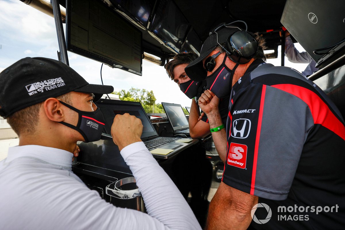 Alex Palou, Dale Coyne Racing with Team Goh Honda