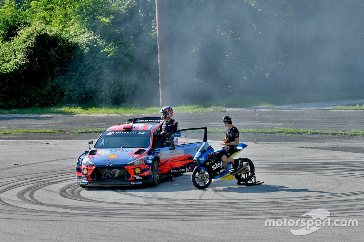Celestino Vietti, Sky Racing Team VR46, Dani Sordo, Hyundai I20 Coupe WRC