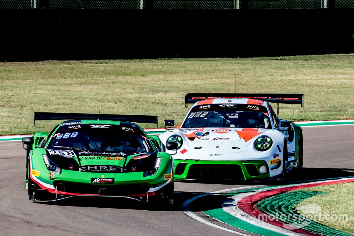 #488 Rinaldi Racing Ferrari 488 GT3: Pierre Ehret, Rino Mastronardi, Daniel Keilwitz