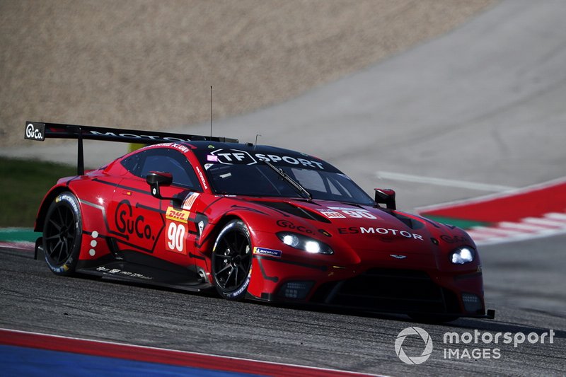 #90 TF Sport Aston Martin Vantage: Salih Yoluc, Charles Eastwood, Jonathan Adam