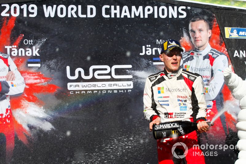 Il Campione Ott Tänak, Toyota Gazoo Racing