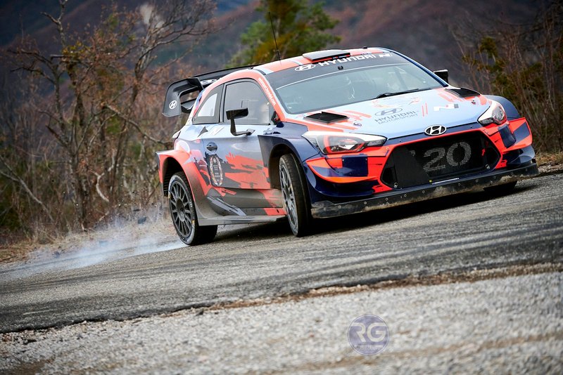 Ott Tanak, Martin Jarveoja, Hyundai i20 Coupe WRC