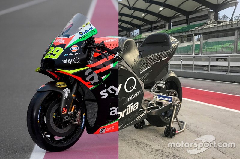 Comparativa Aprilia RS-GP 2019 vs 2020