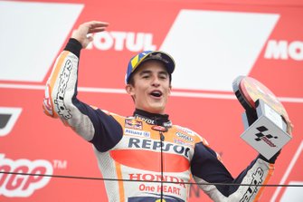 Podio: il vincitore della gara Marc Marquez, Repsol Honda Team