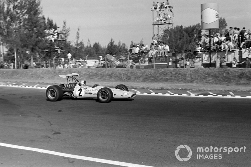 Bruce McLaren, McLaren, 1968 Mexico GP