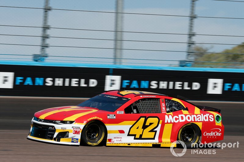 Kyle Larson, Chip Ganassi Racing, Chevrolet Camaro McDonald's 