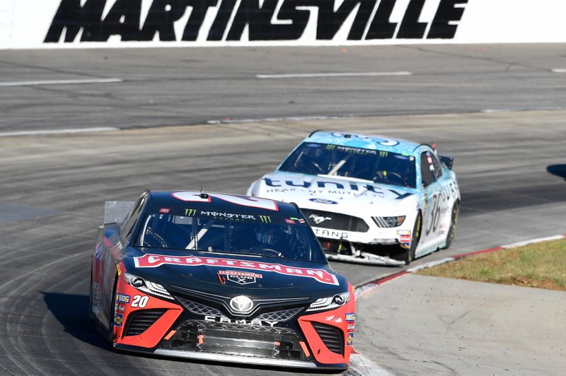 Erik Jones, Joe Gibbs Racing, Toyota Camry Craftsman, Matt Tifft, Front Row Motorsports, Ford Mustang Surface Sunscreen / Tunity