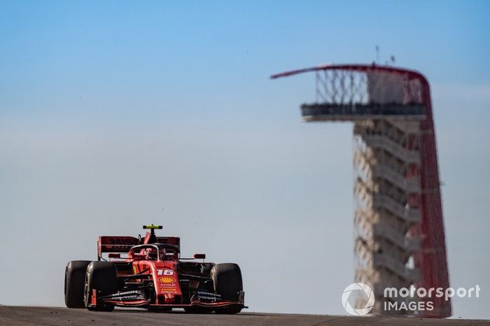 Charles Leclerc, GP de Estados Unidos