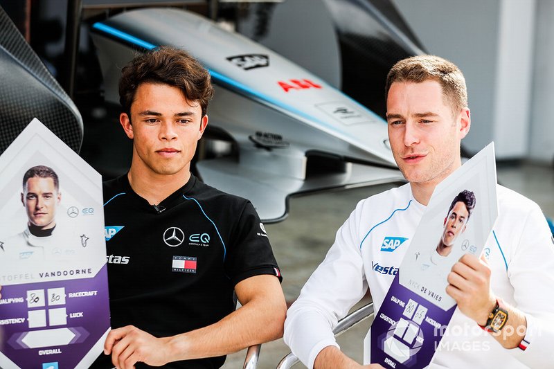 Nyck de Vries, Mercedes Benz EQ, Stoffel Vandoorne, Mercedes Benz EQ Formula 