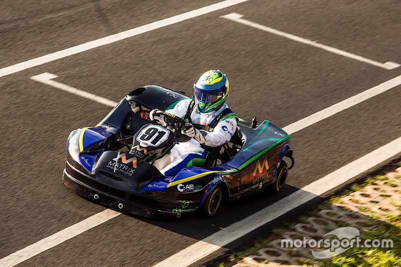 Felipe Massa nas 500 Milhas de Kart