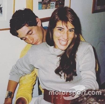 Ayrton Senna e Adriane Yamin