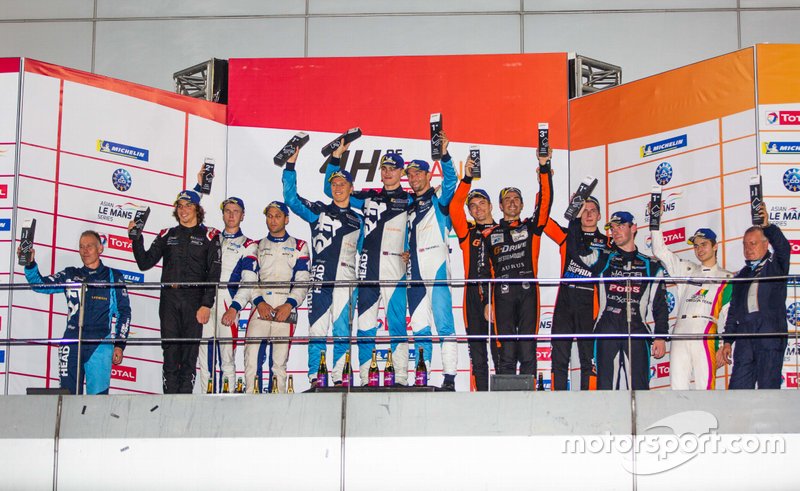 Podium: 1º #45 Jack Manchester, Harry Tincknell, Ben Barnicoat 2º #36 Roberto Merhi, Aidan Read, Nick Foster 3º Roman Rusinov, James French, Leonard Hoogenboom