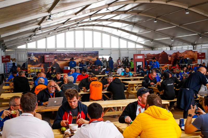 Ambiente en el vivac