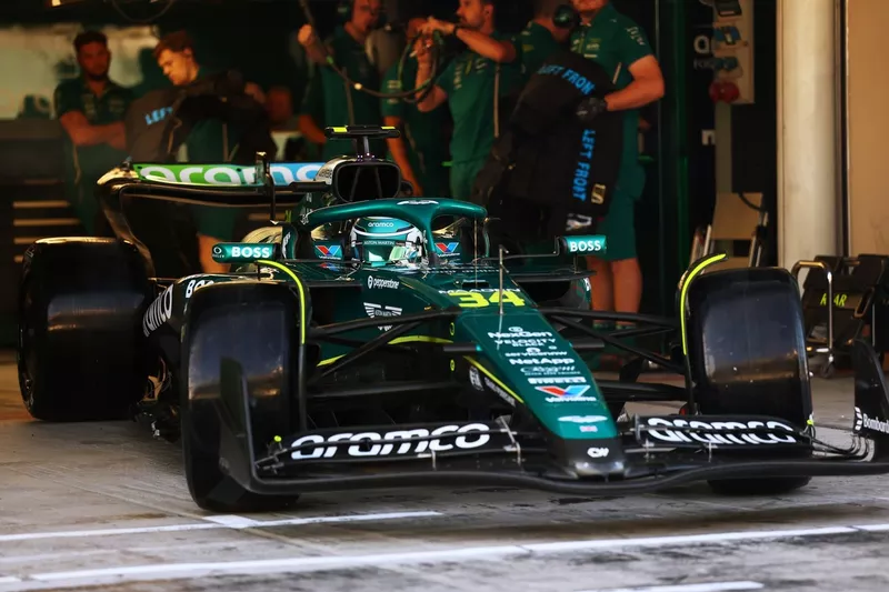 Stoffel Vandoorne, piloto reserva del equipo Aston Martin F1