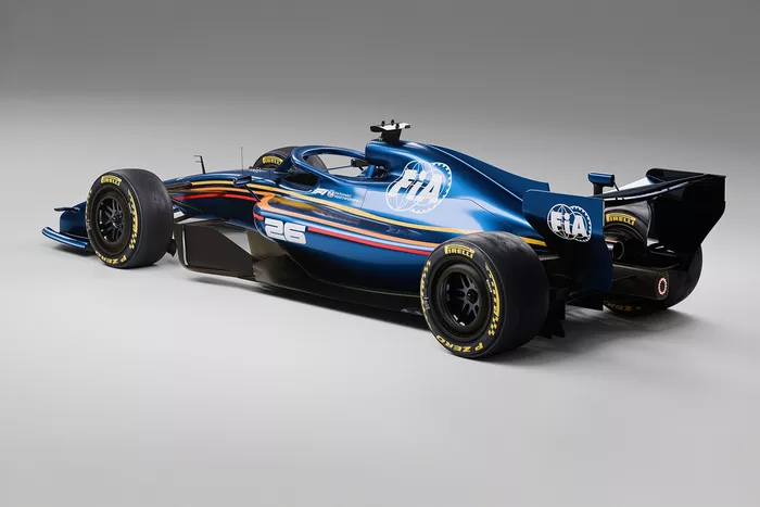 2026 FIA F1 car render