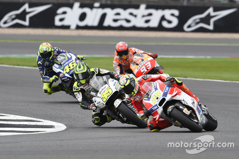 Andrea Iannone, Ducati Team, Cal Crutchlow, Team LCR Honda