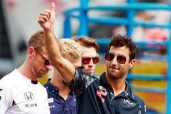 Daniel Ricciardo, Red Bull Racing on the drivers parade