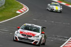 Grégoire Demoustier, Jürgen Nett, Michael Bohrer, Loeb Racing, Peugeot 308 Racing Cup