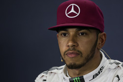 Lewis Hamilton, Mercedes AMG F1 in the FIA Press Conference